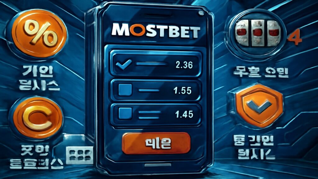 Mostbet 보너스 프로모션 및 인센티브