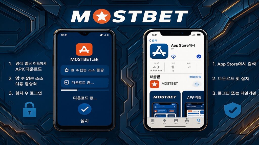 Mostbet 애플리케이션 다운로드 및 설치